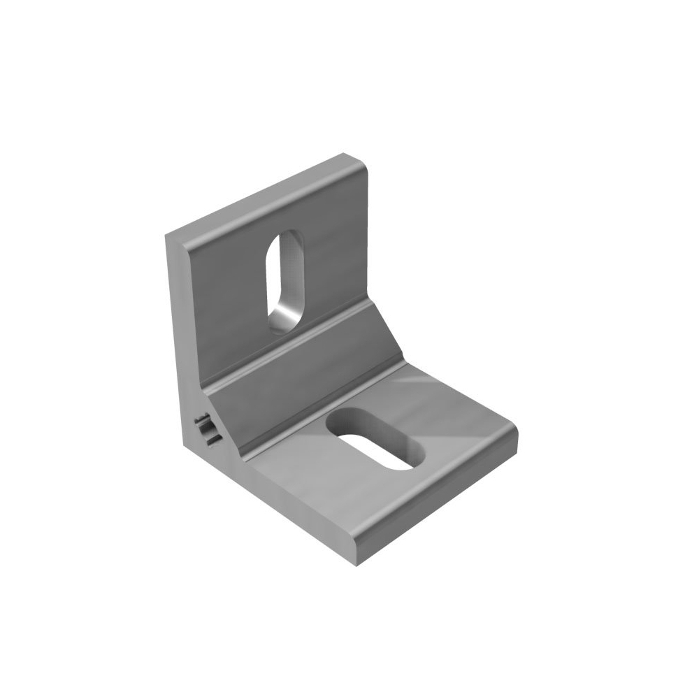 H0401 - EQUERRES 2 TROUS OBLONGS AL